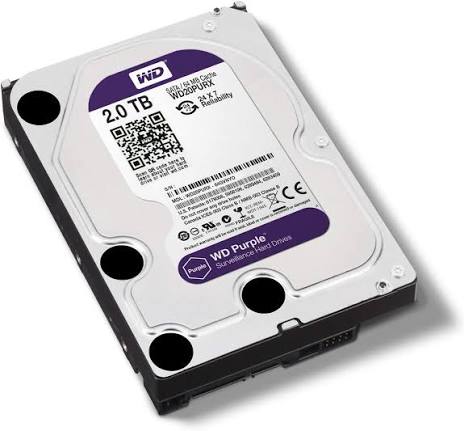 2TB Western Digital Surveillance Hard Disk