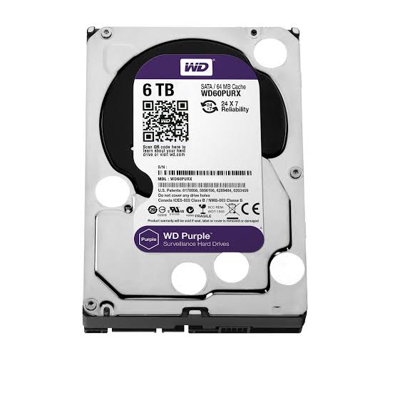 6TB Western Digital Surveillance Disk
