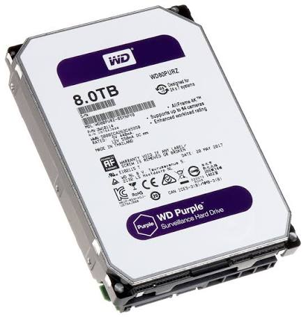 8TB Western Digital Surveillance Hard Disk