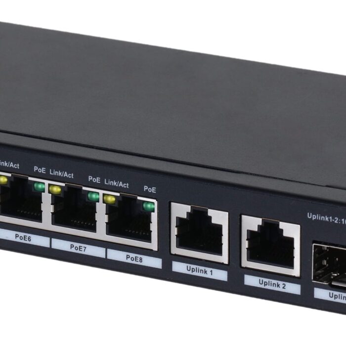 Dahua 8 Port PoE Switch with 2SFP Ports