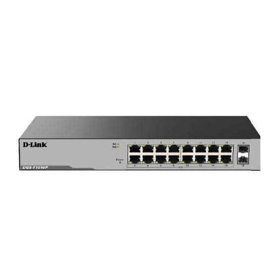 Dlink 16 Port PoE Gigabit Unmanaged Switch Dlink 16 Port PoE Gigabit Unmanaged Switch