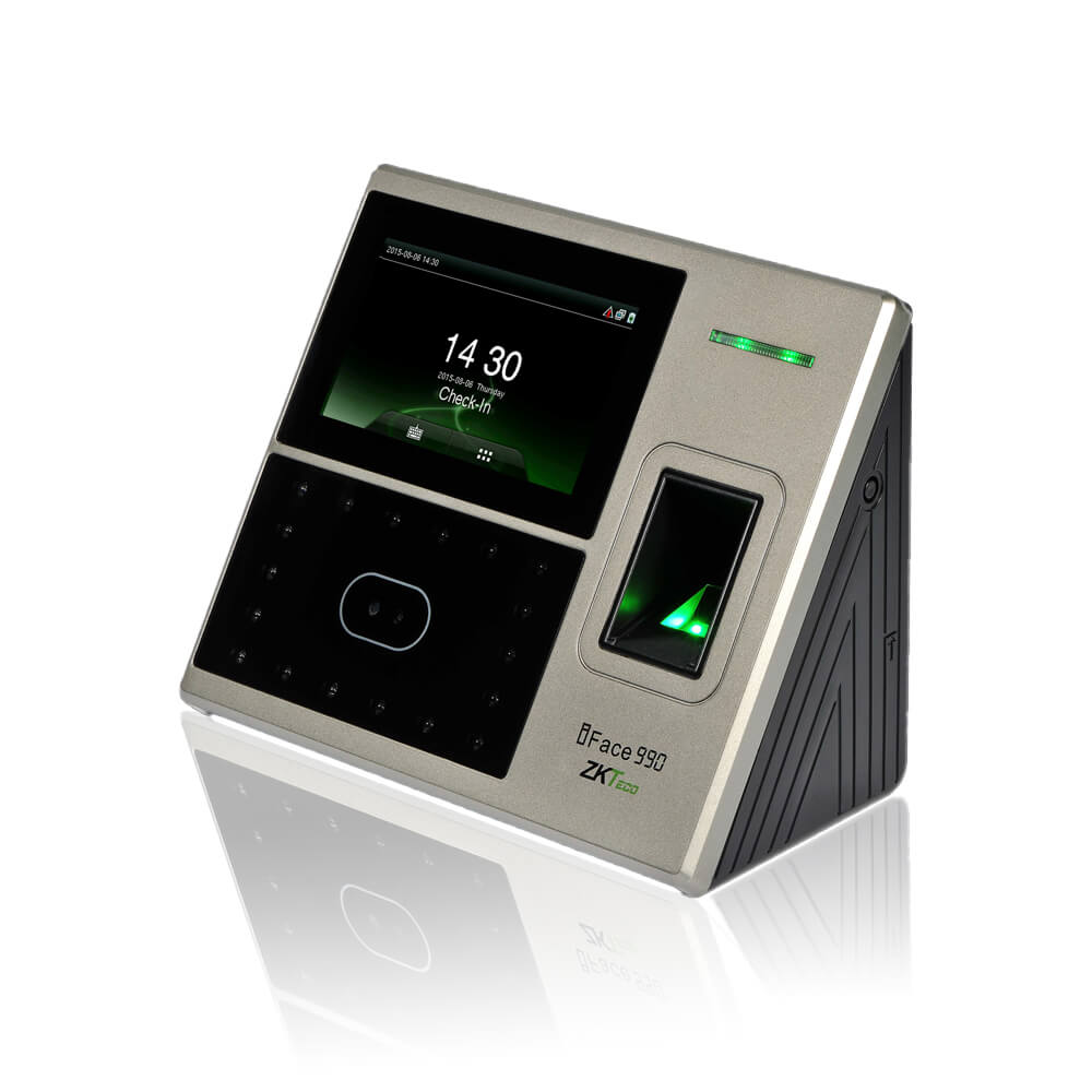 ZKteco 990 Plus Multi-Biometric TIme Attenance & Access Reader ZKteco 990 Plus Multi-Biometric TIme Attenance & Access Reader