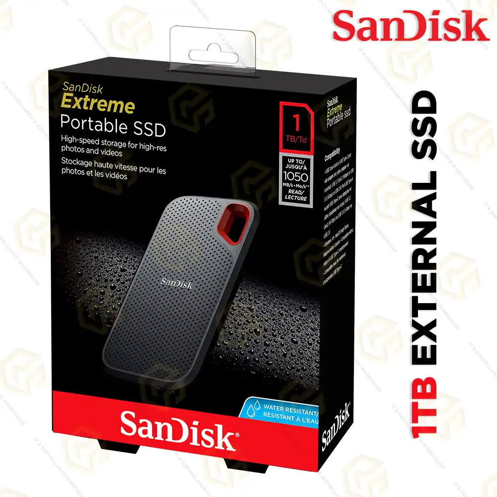 1TB SanDisc External SSD Drive