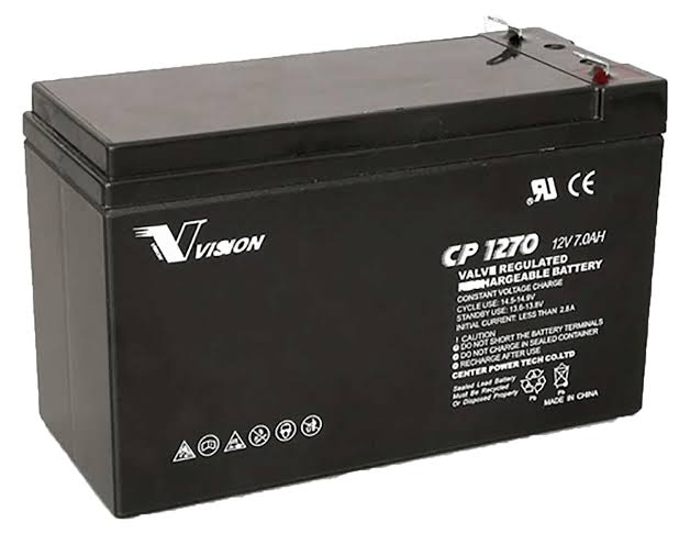3 Vision 12V 7AH Back Up Battery 3 Vision 12V 7AH Back Up Battery