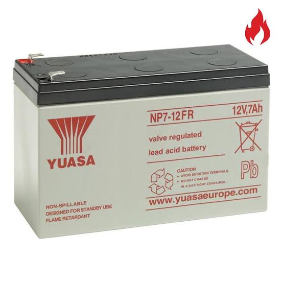 Alarm Battery Yuasa 12V 7AH