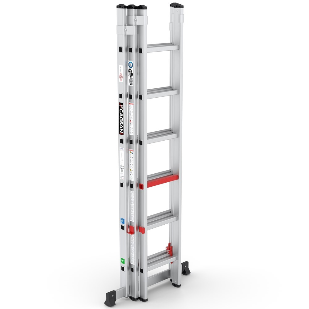 Aluminiu 3Piece Ladder 12Mts