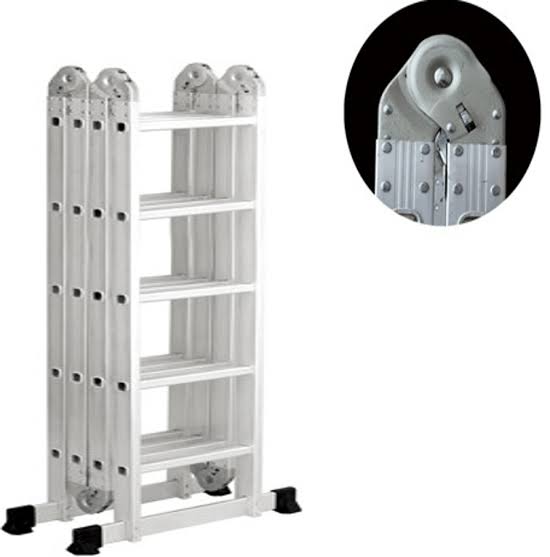 Foldable Aluminium Lader - 6M