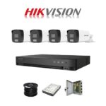 Hikvision 4 Channel Analog CCTV Kit