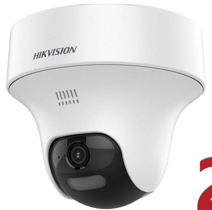 Hikvision Pan Tilt Audio Siren Camera DS 2CE70D0T PTLXTL