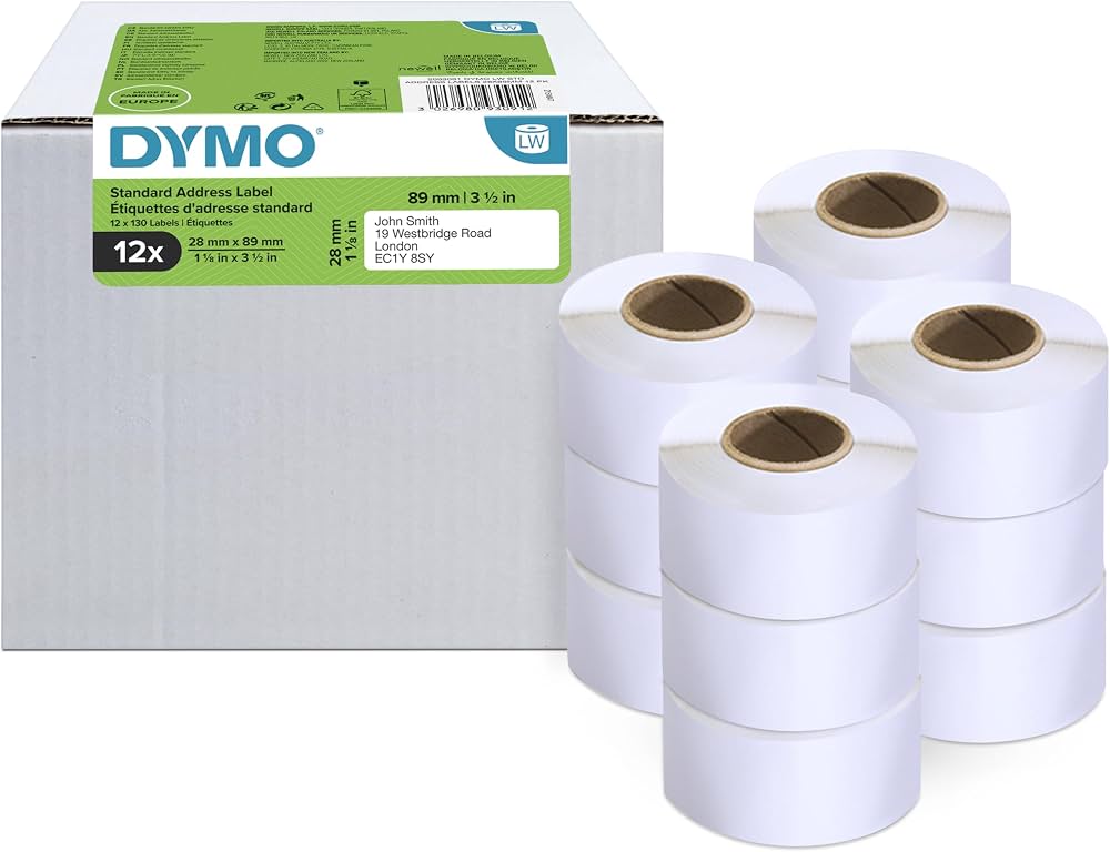 Labelling Paper - Dymo LW Self Adhesive labels