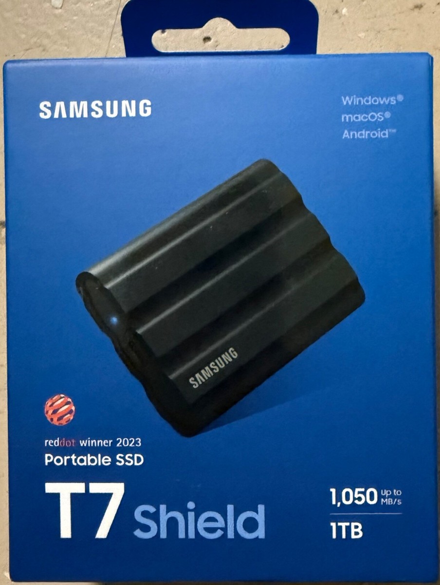 Samsung t7 Shield 1TB External SSD Drive