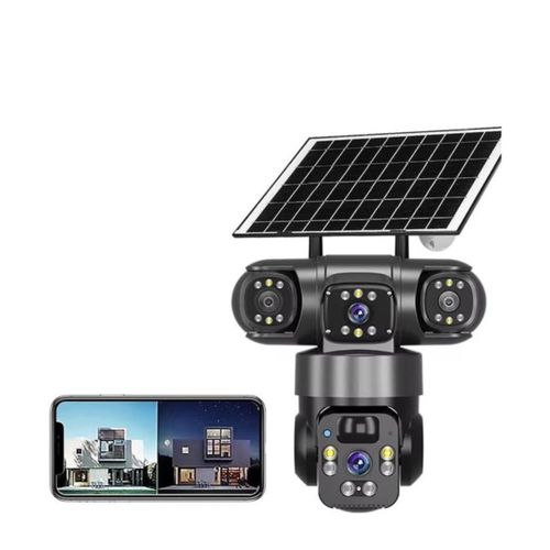 Solar PTZ Camera 4G 4Lens